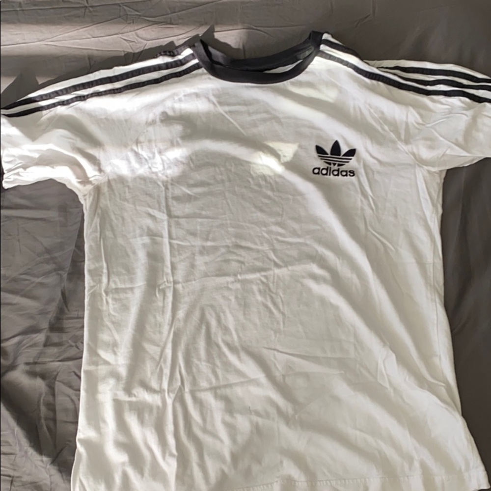 White with black stripes